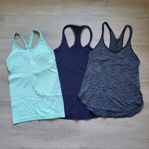 Lululemon Women's Small Set of 3 Tank Tops